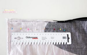 Bettdecken Ecken zur Mitte schließen Bettdecken Ecken zur Mitte schließen