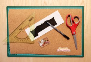 Pinnwand-Arbeitsutensilien